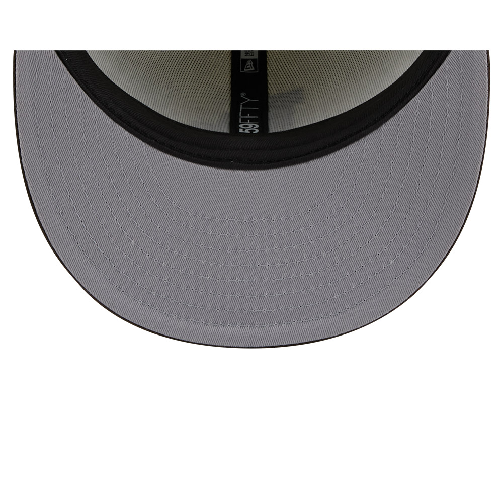 GORRA 59FIFTY MLB LOS ANGELES DODGERS CHROME WALNUT CREMA - 7