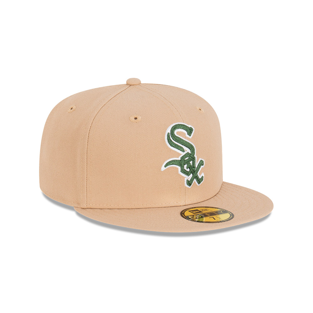 GORRA 59FIFTY MLB CHICAGO WHITE SOX SEASONAL CHAIN STITCH BEIGE - 1