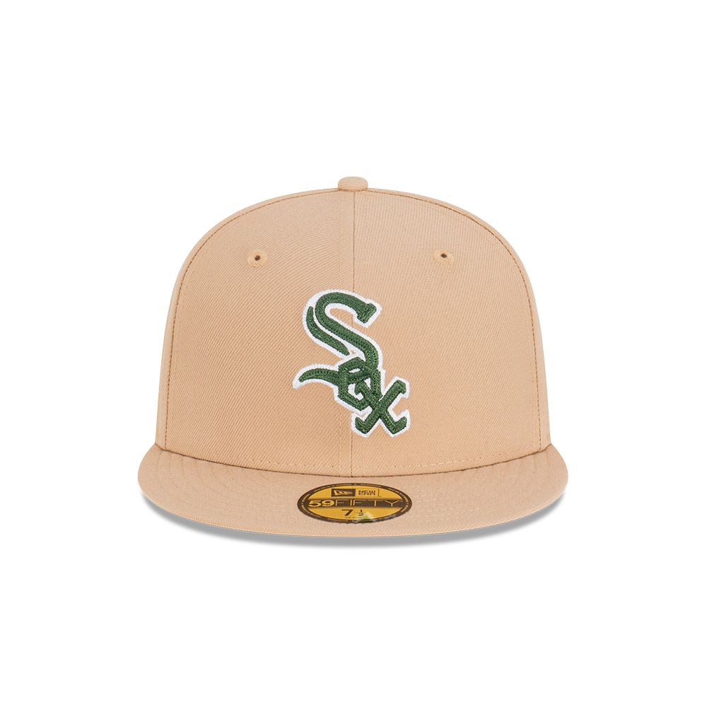 GORRA 59FIFTY MLB CHICAGO WHITE SOX SEASONAL CHAIN STITCH BEIGE - 3