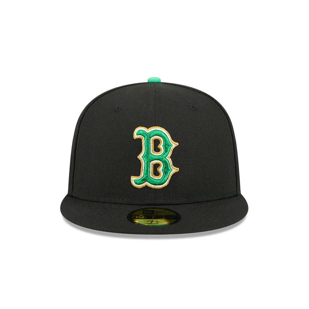 GORRA 59FIFTY MLB BOSTON RED SOX ST PATRICK'S NEGRO - 2