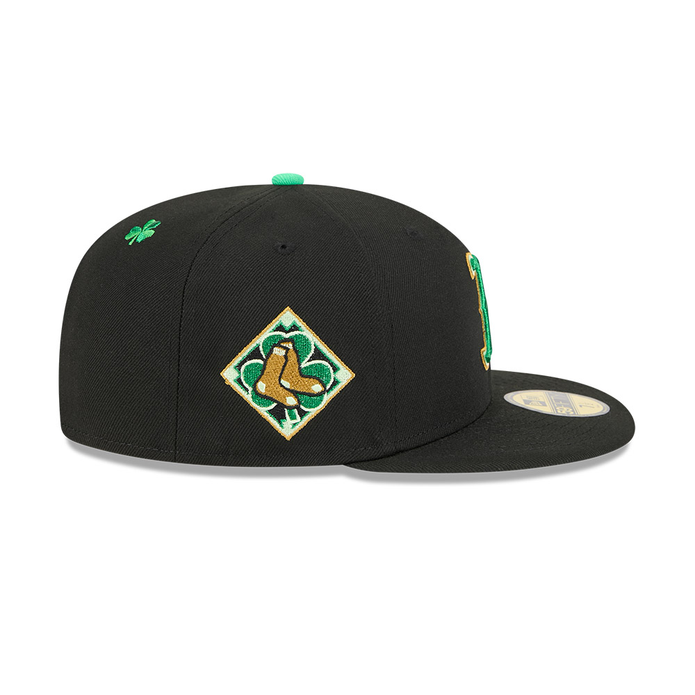 GORRA 59FIFTY MLB BOSTON RED SOX ST PATRICK'S NEGRO - 5
