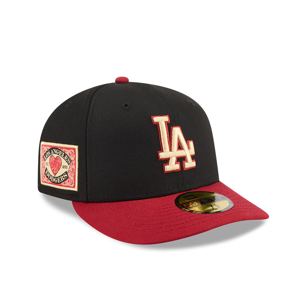 GORRA 59FIFTY MLB LOS ANGELES DODGERS TEAM CARDS NEGRO - 2