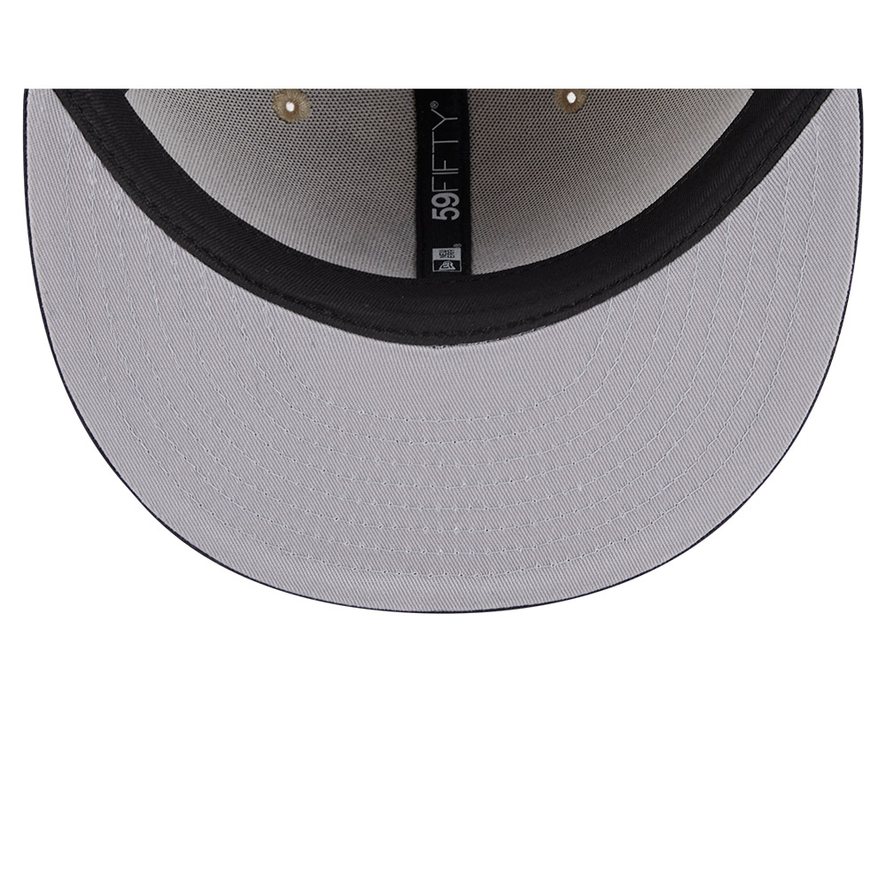 GORRA 59FIFTY MLB NEW YORK YANKEES HERRINGBONE MOON BEIGE - 7