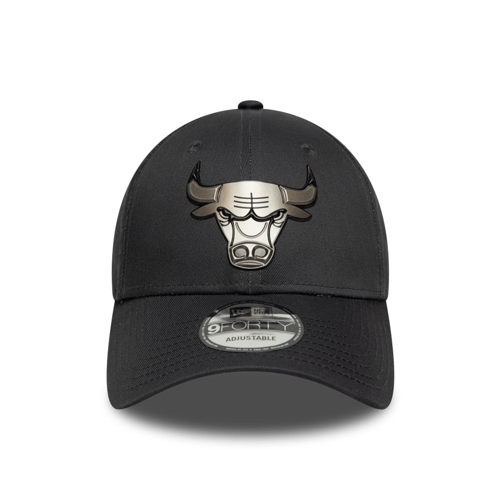 GORRA 9FORTY NBA CHICAGO BULLS METALLIC GRIS - 2