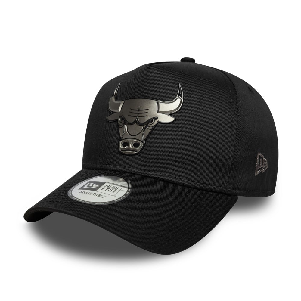 GORRA 9FORTY NBA CHICAGO BULLS METALLIC NEGRO - 1