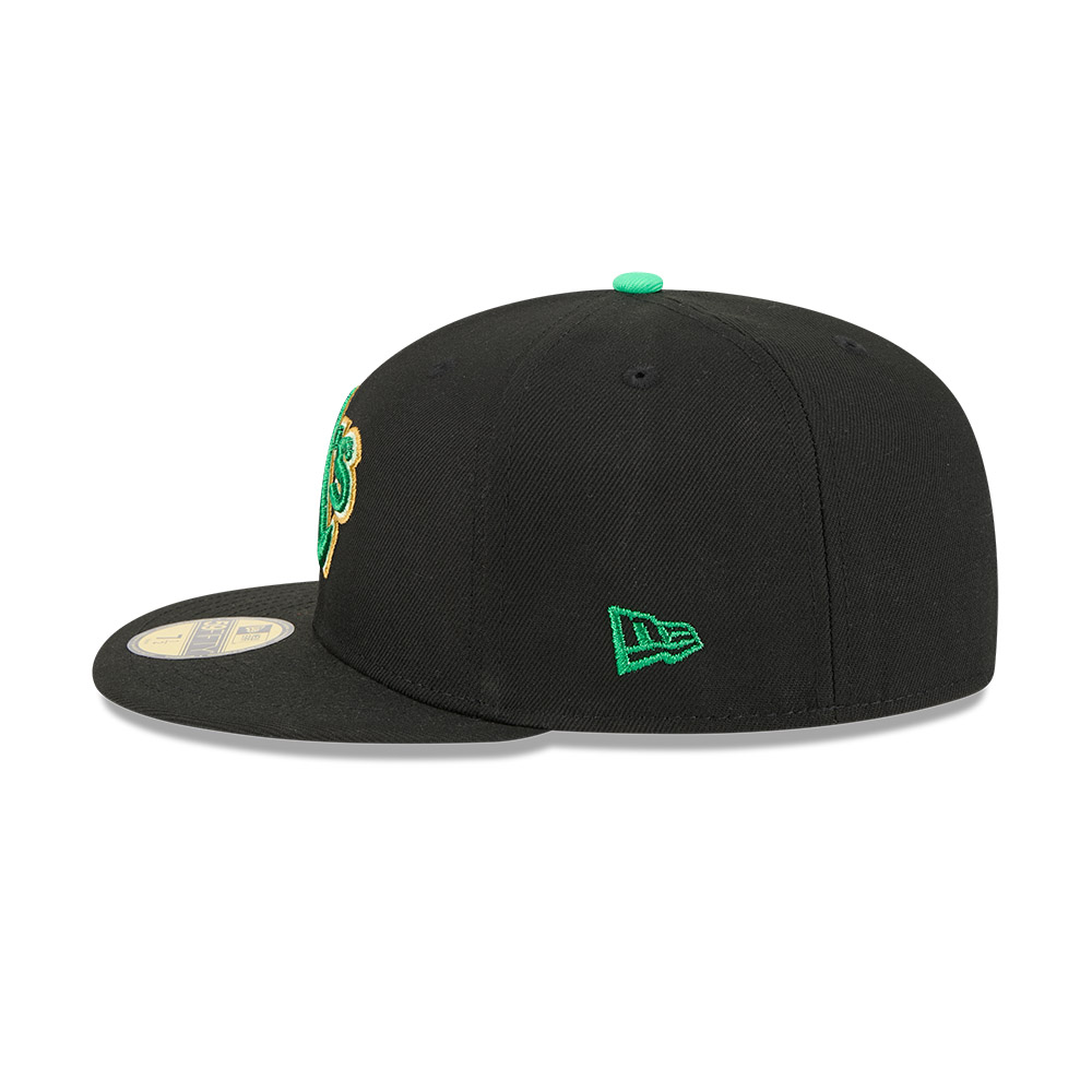 GORRA 59FIFTY MLB OAKLAND ATHLETICS ST PATRICK'S NEGRO - 5