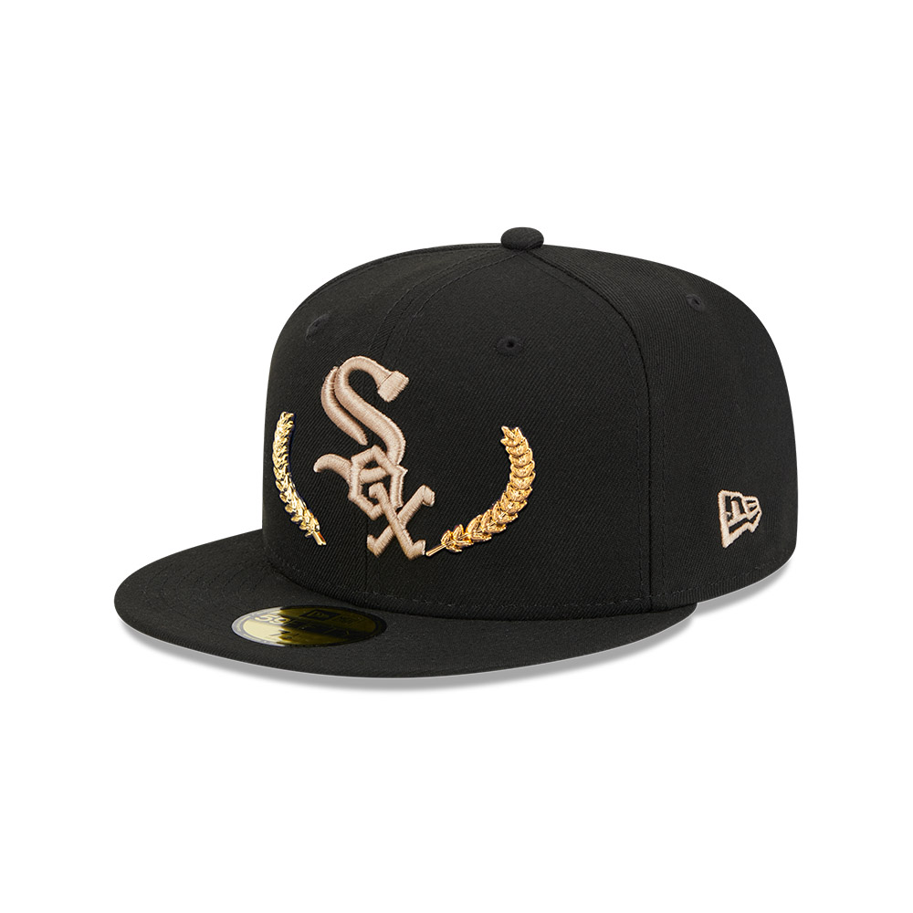 GORRA 59FIFTY MLB CHICAGO WHITE SOX GOLD LEAF - 1