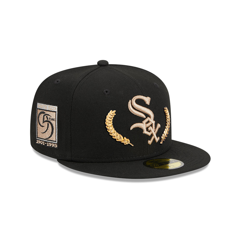 GORRA 59FIFTY MLB CHICAGO WHITE SOX GOLD LEAF - 3