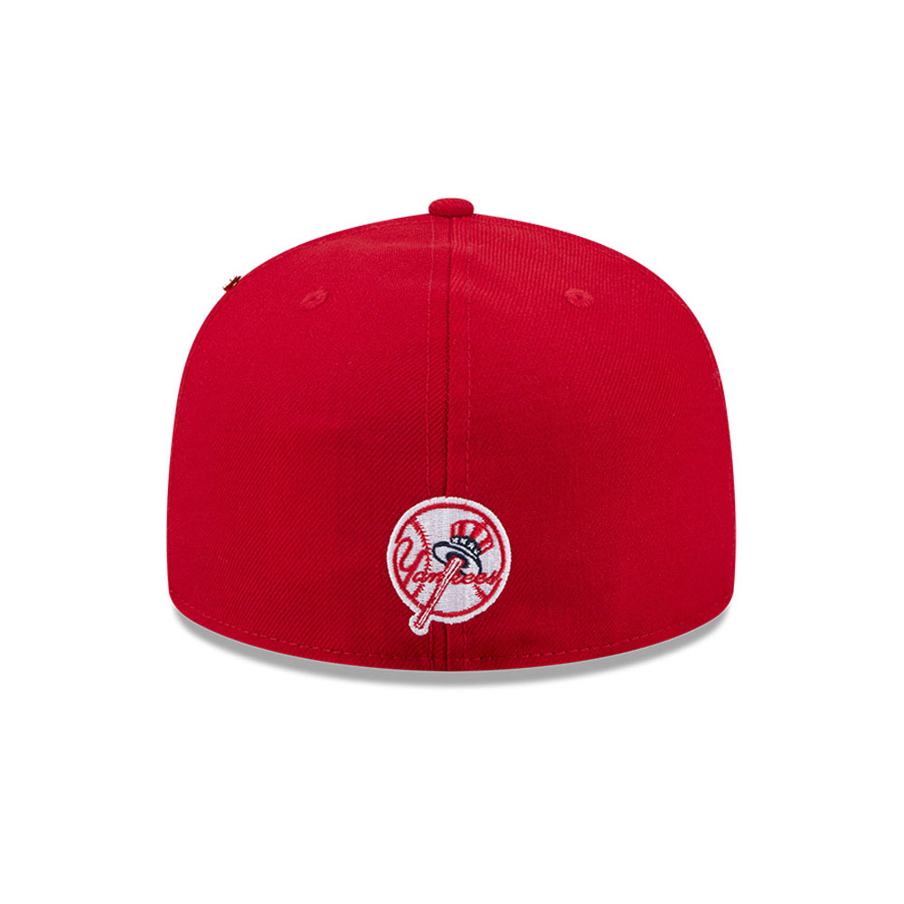 GORRA 59FIFTY MLB NEW YORK YANKEES SPIKE LEE ANIVERSARY 35551 ROJO - 6