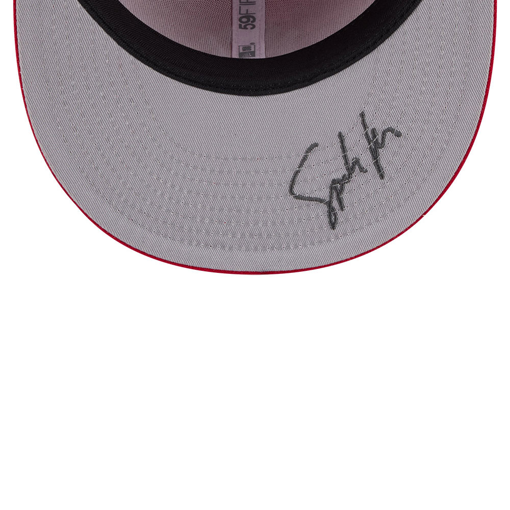 GORRA 59FIFTY MLB NEW YORK YANKEES SPIKE LEE ANIVERSARY 35551 ROJO - 7