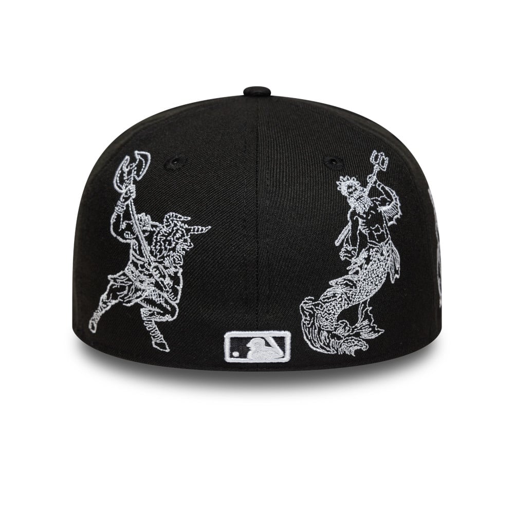 GORRA 59FIFTY MLB NEW YORK YANKEES MYTHICAL BLACK - 4