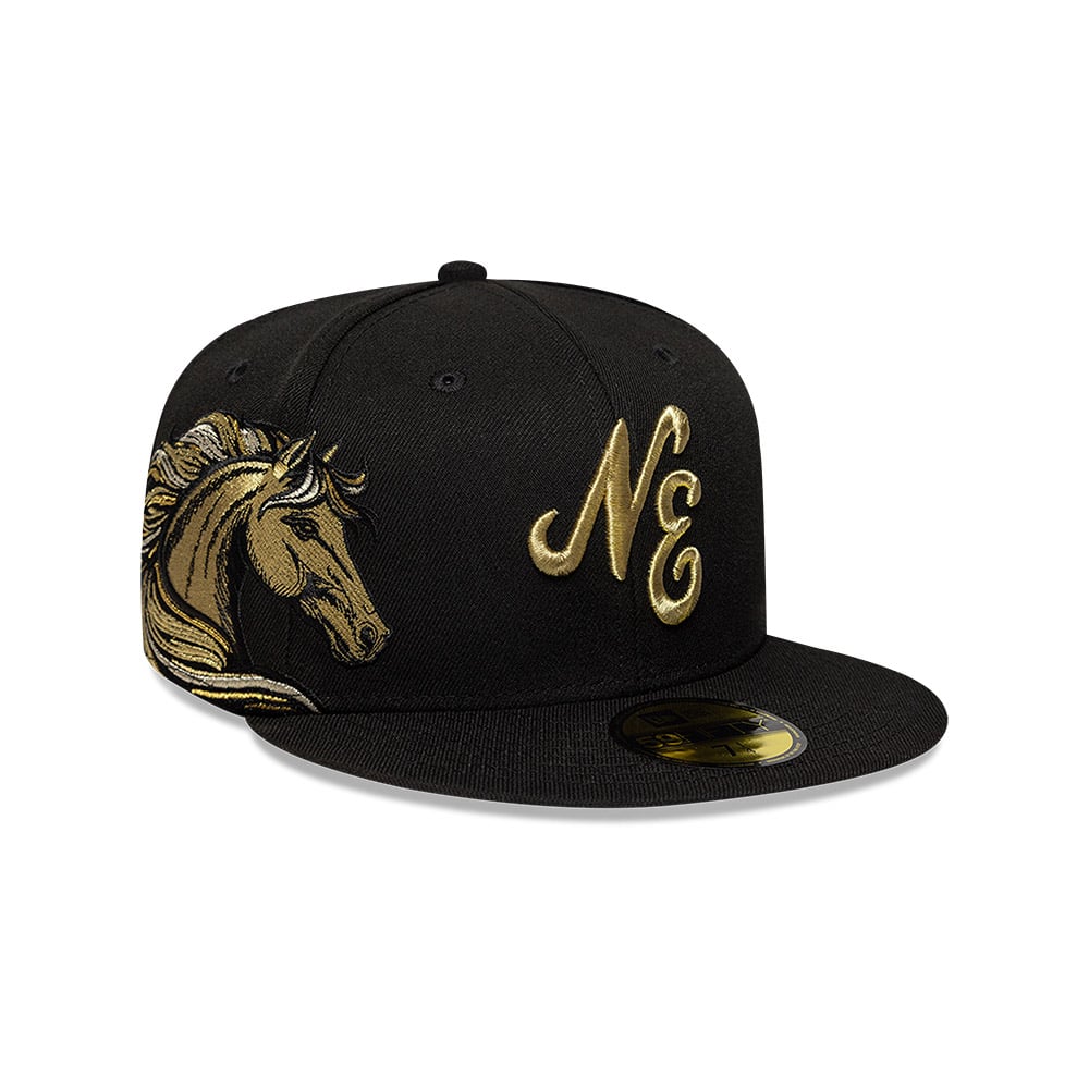 GORRA 59FIFTY NEW ERA HORSE NEGRO - 1