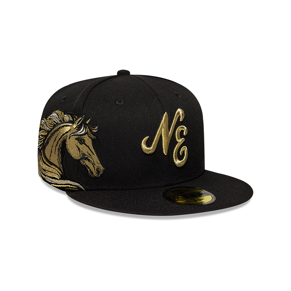 GORRA 59FIFTY NEW ERA HORSE NEGRO - 1