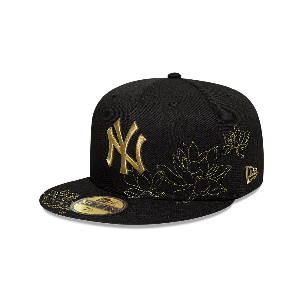 GORRA 59FIFTY MLB NEW YORK YANKEES CNY NEGRO - 1