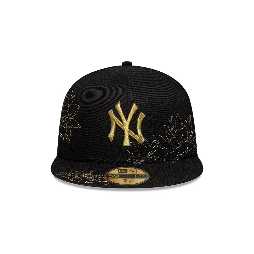 GORRA 59FIFTY MLB NEW YORK YANKEES CNY NEGRO - 3