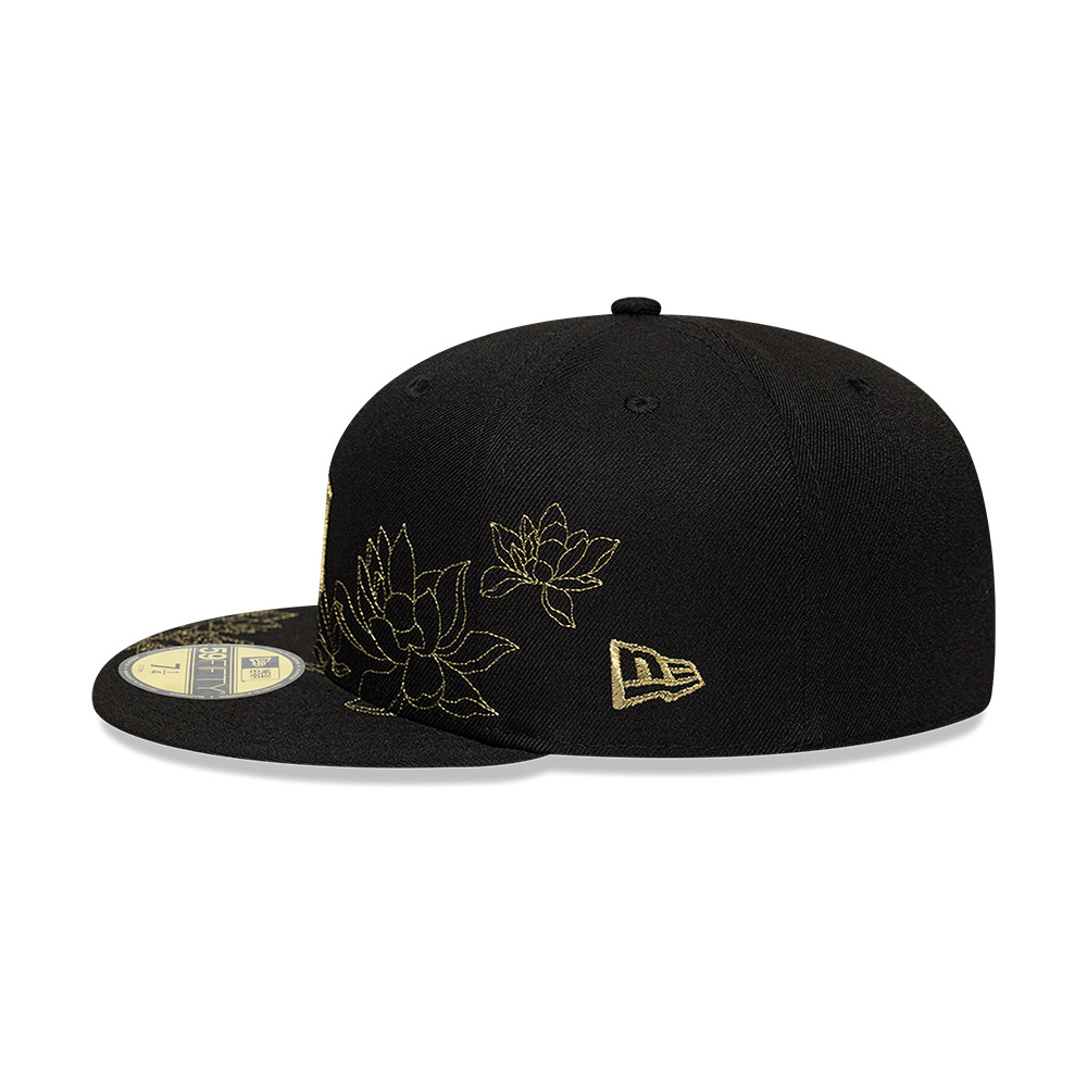 GORRA 59FIFTY MLB NEW YORK YANKEES CNY NEGRO - 5