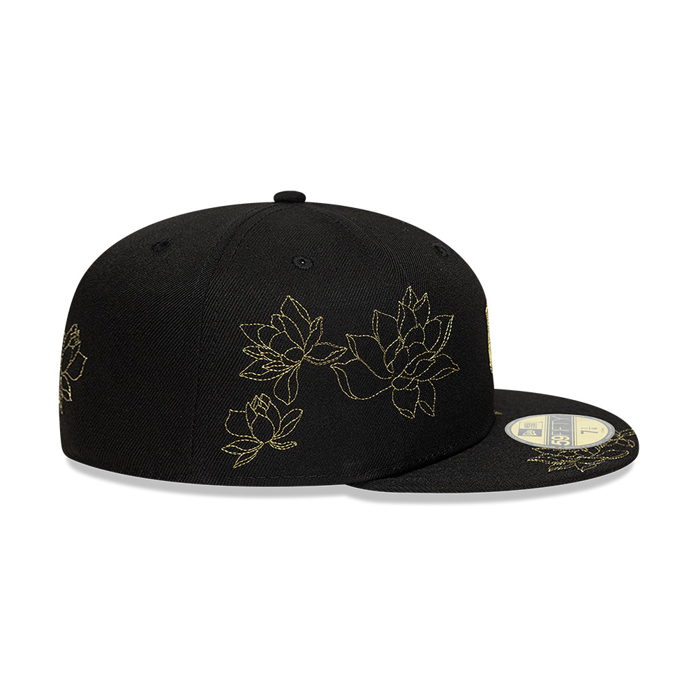 GORRA 59FIFTY MLB NEW YORK YANKEES CNY NEGRO - 7