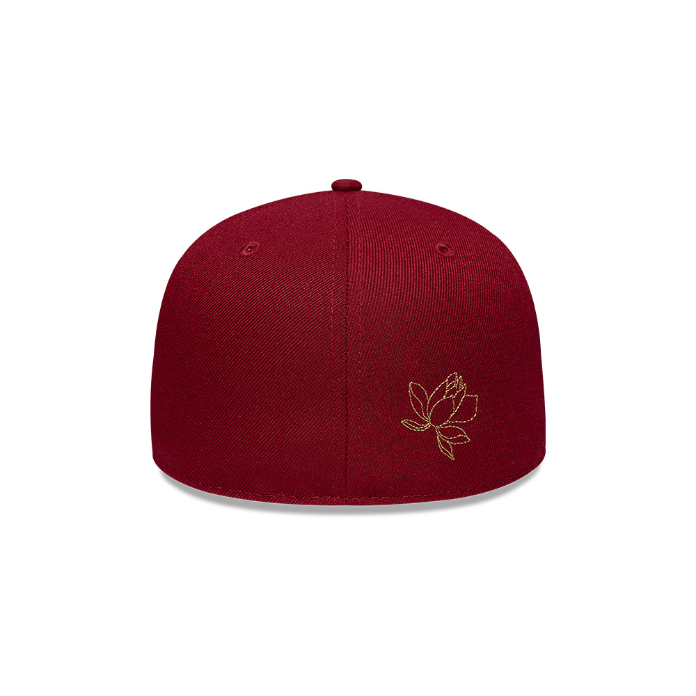 GORRA 59FIFTY NEW ERA FLORAL ROJO - 4