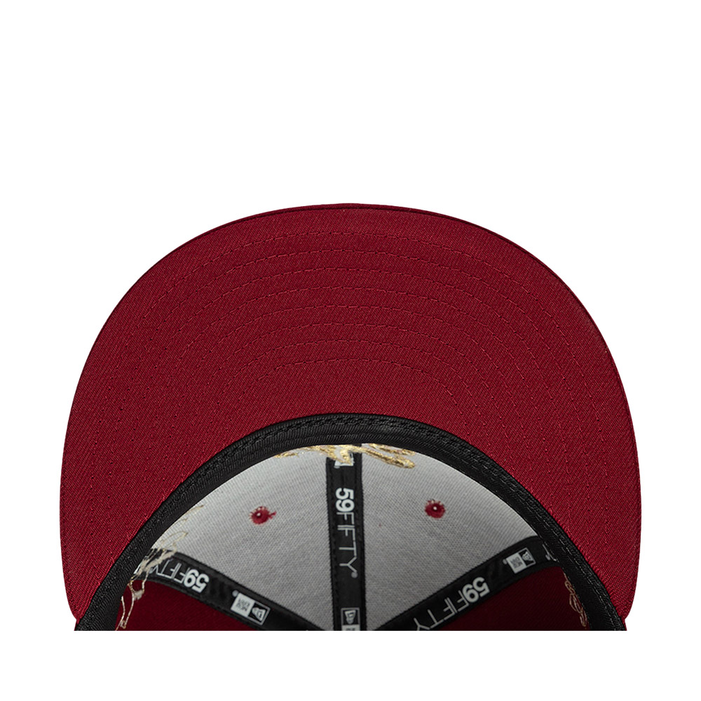 GORRA 59FIFTY NEW ERA FLORAL ROJO - 6