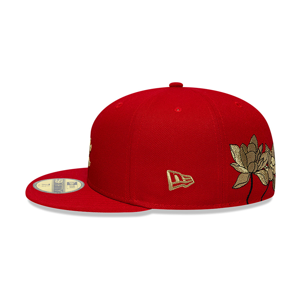 GORRA 59FIFTY MLB CHICAGO WHITE SOX CNY ROJO - 5