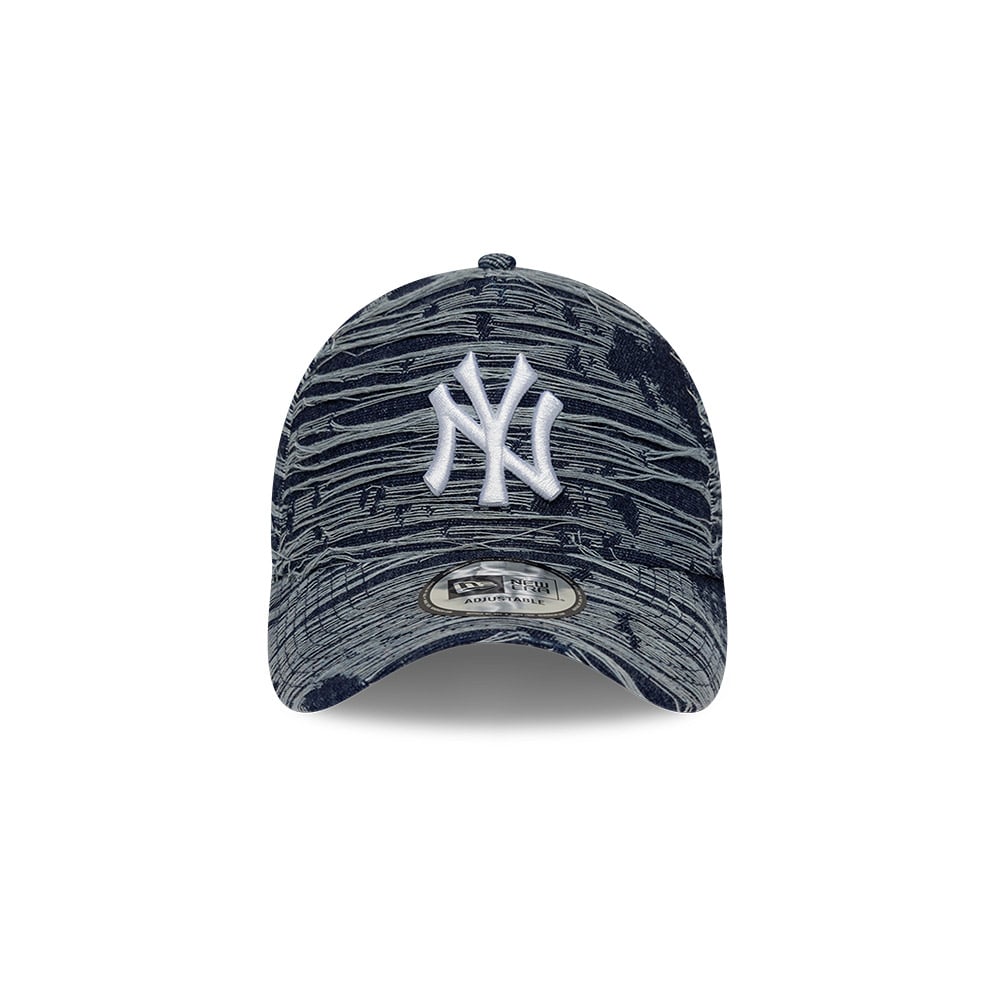GORRA 9FORTY MLB NEW YORK YANKEES DISTRESSED DENIM AZUL - 3