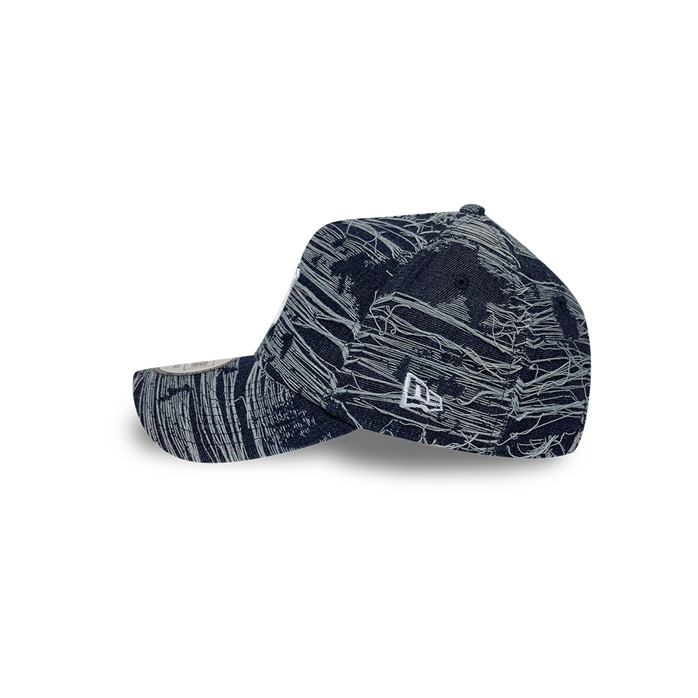 GORRA 9FORTY MLB NEW YORK YANKEES DISTRESSED DENIM AZUL - 5