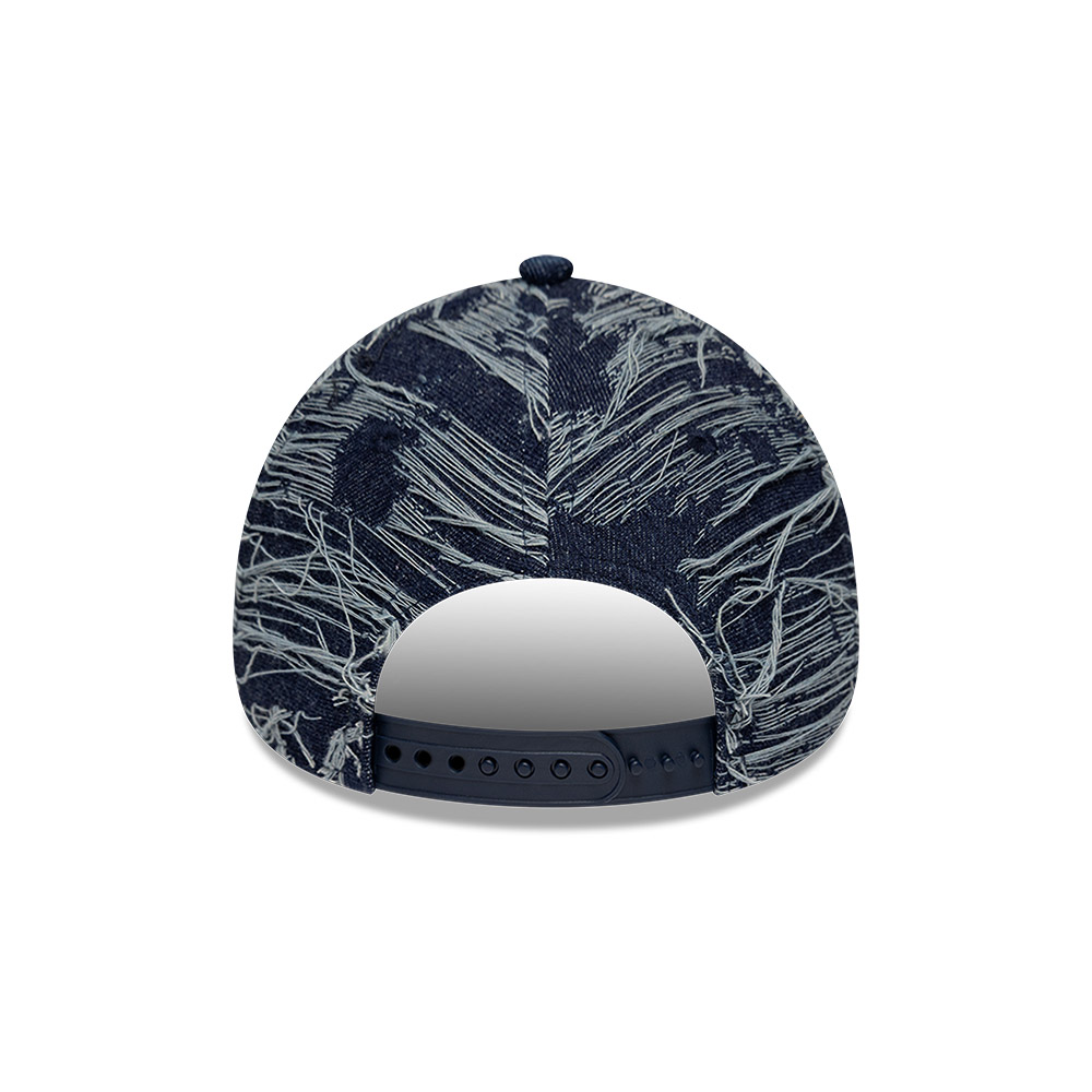 GORRA 9FORTY MLB NEW YORK YANKEES DISTRESSED DENIM AZUL - 6
