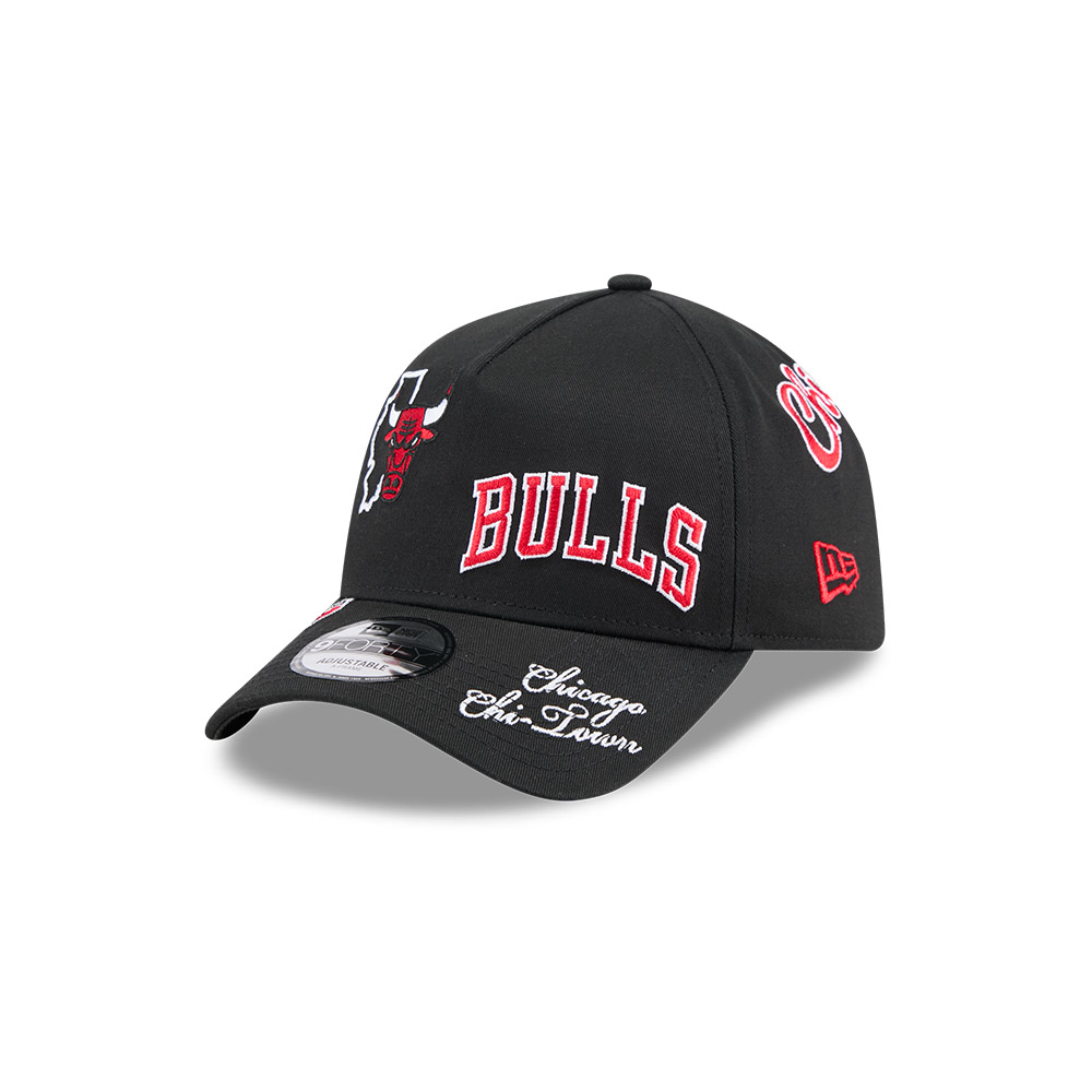 GORRA 9FORTY NBA CHICAGO BULLS REPEAT NEGRO - 1