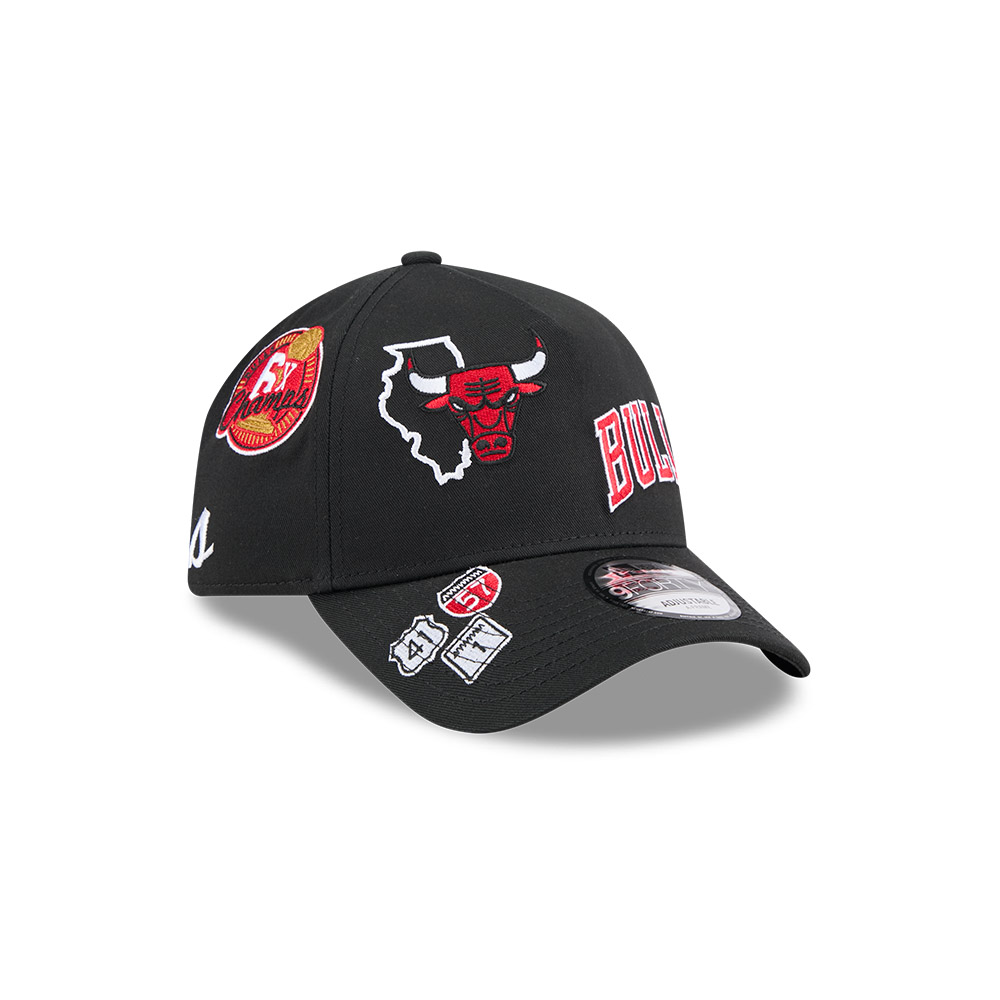 GORRA 9FORTY NBA CHICAGO BULLS REPEAT NEGRO - 2