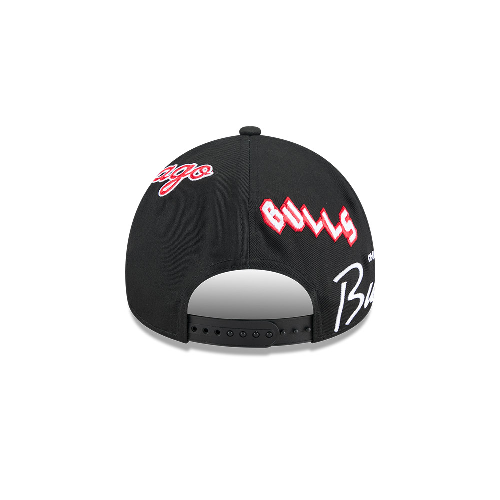 GORRA 9FORTY NBA CHICAGO BULLS REPEAT NEGRO - 4