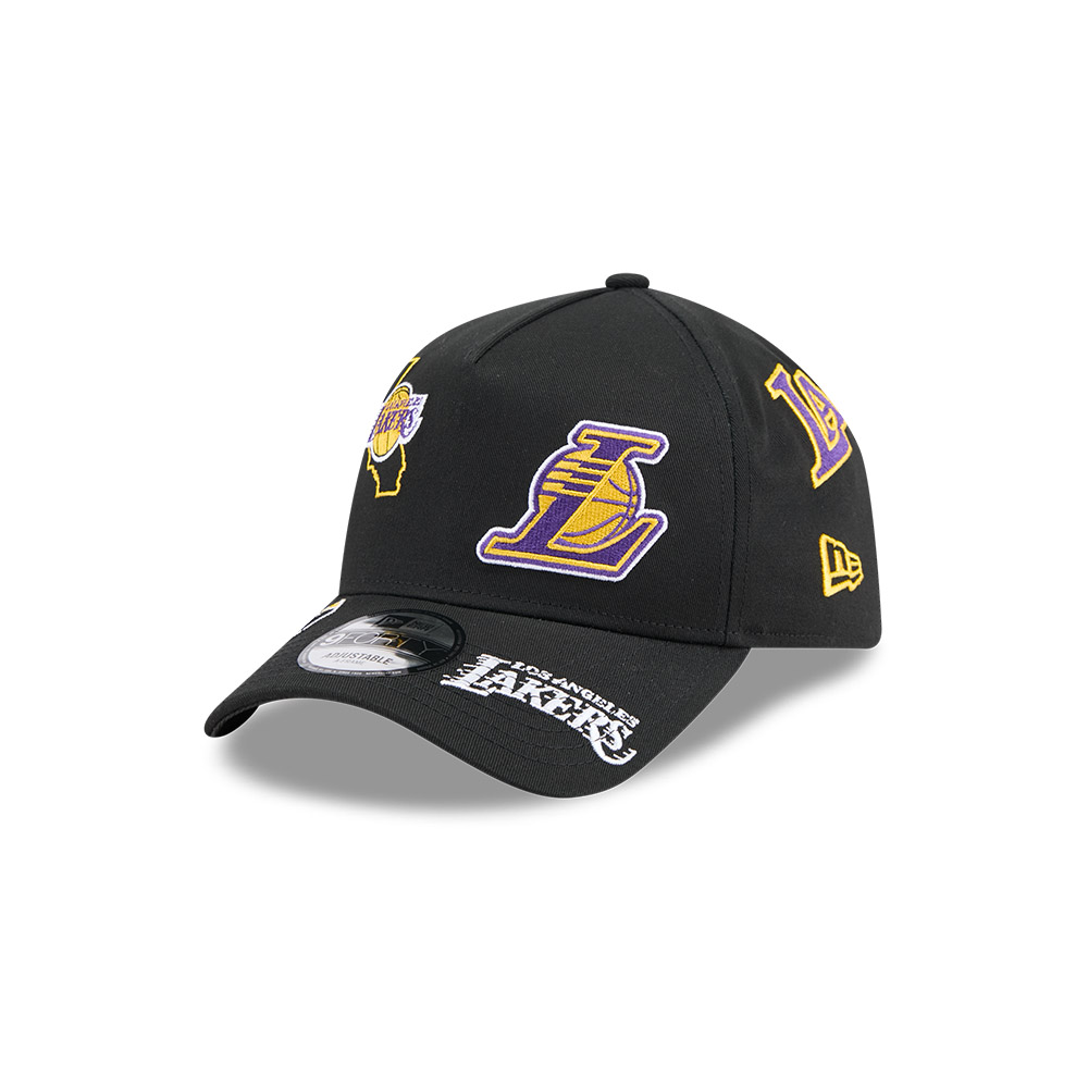GORRA 9FORTY NBA LOS ANGELES LAKERS REPEAT NEGRO - 1