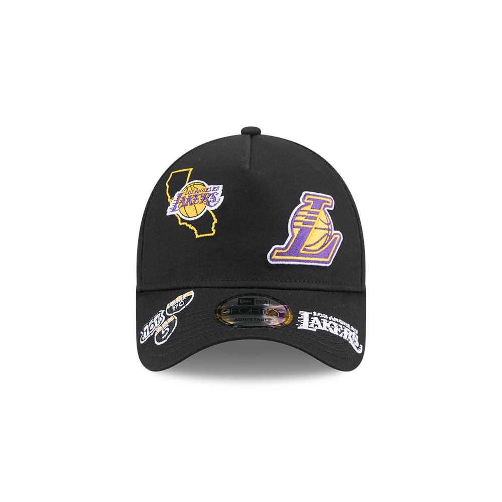 GORRA 9FORTY NBA LOS ANGELES LAKERS REPEAT NEGRO - 2
