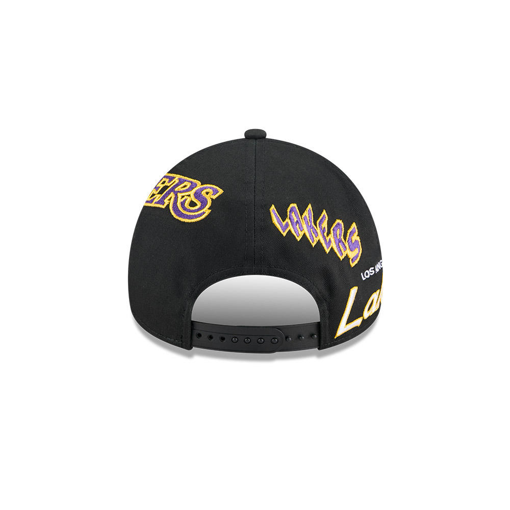 GORRA 9FORTY NBA LOS ANGELES LAKERS REPEAT NEGRO - 3