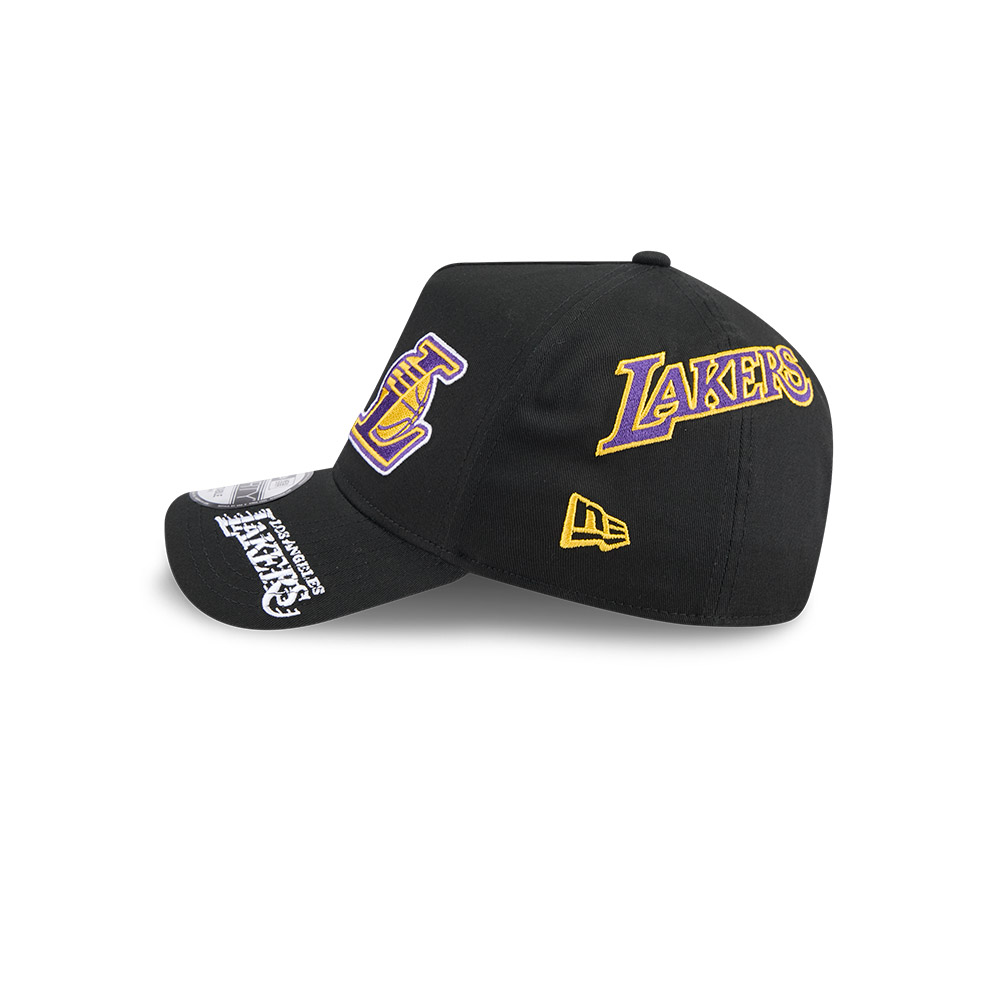 GORRA 9FORTY NBA LOS ANGELES LAKERS REPEAT NEGRO - 4