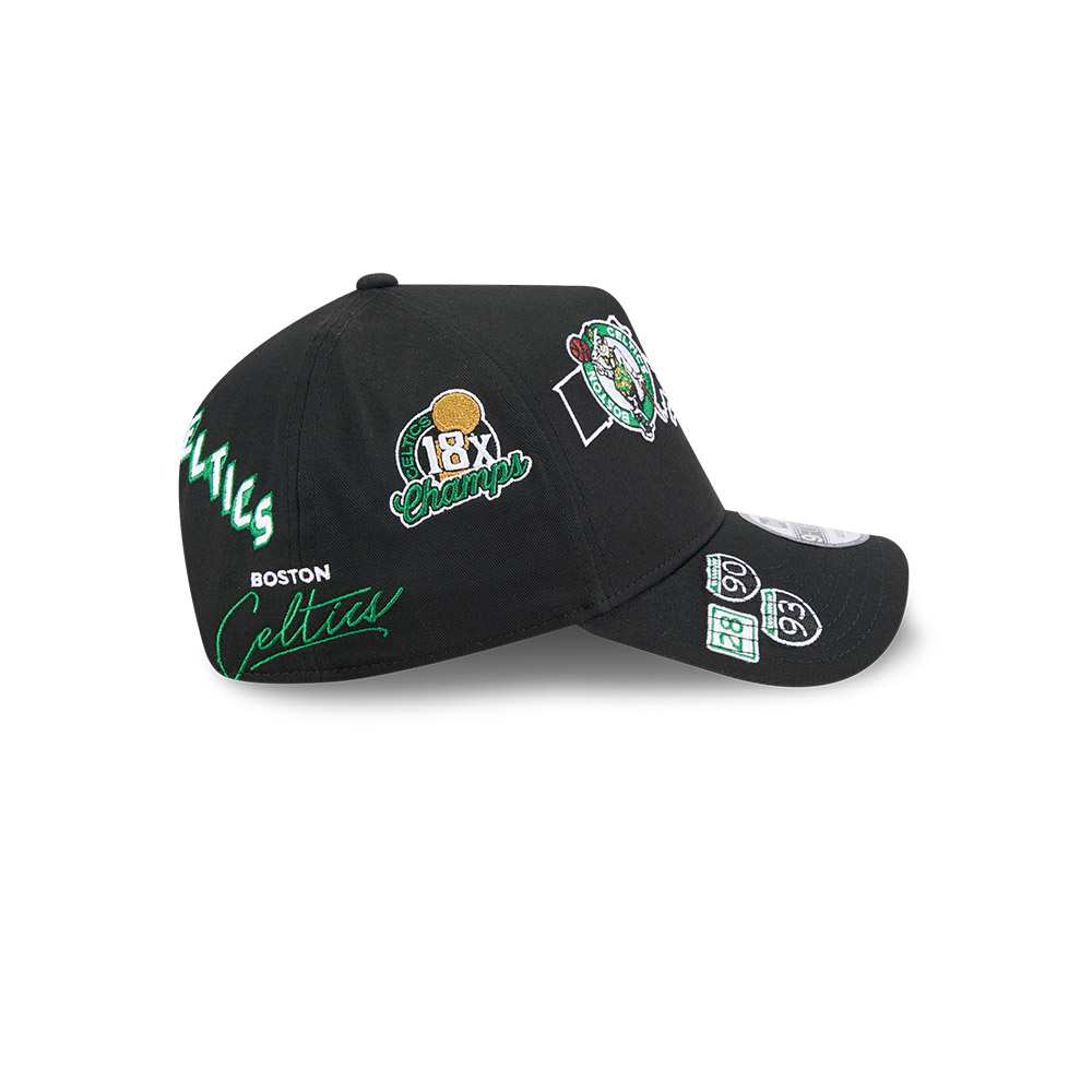 GORRA 9FORTY NBA BOSTON CELTICS REPEAT NEGRO - 6