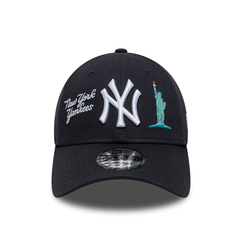 GORRA 9FORTY MLB NEW YORK YANKEES EMEA SUMMER AZUL - 2