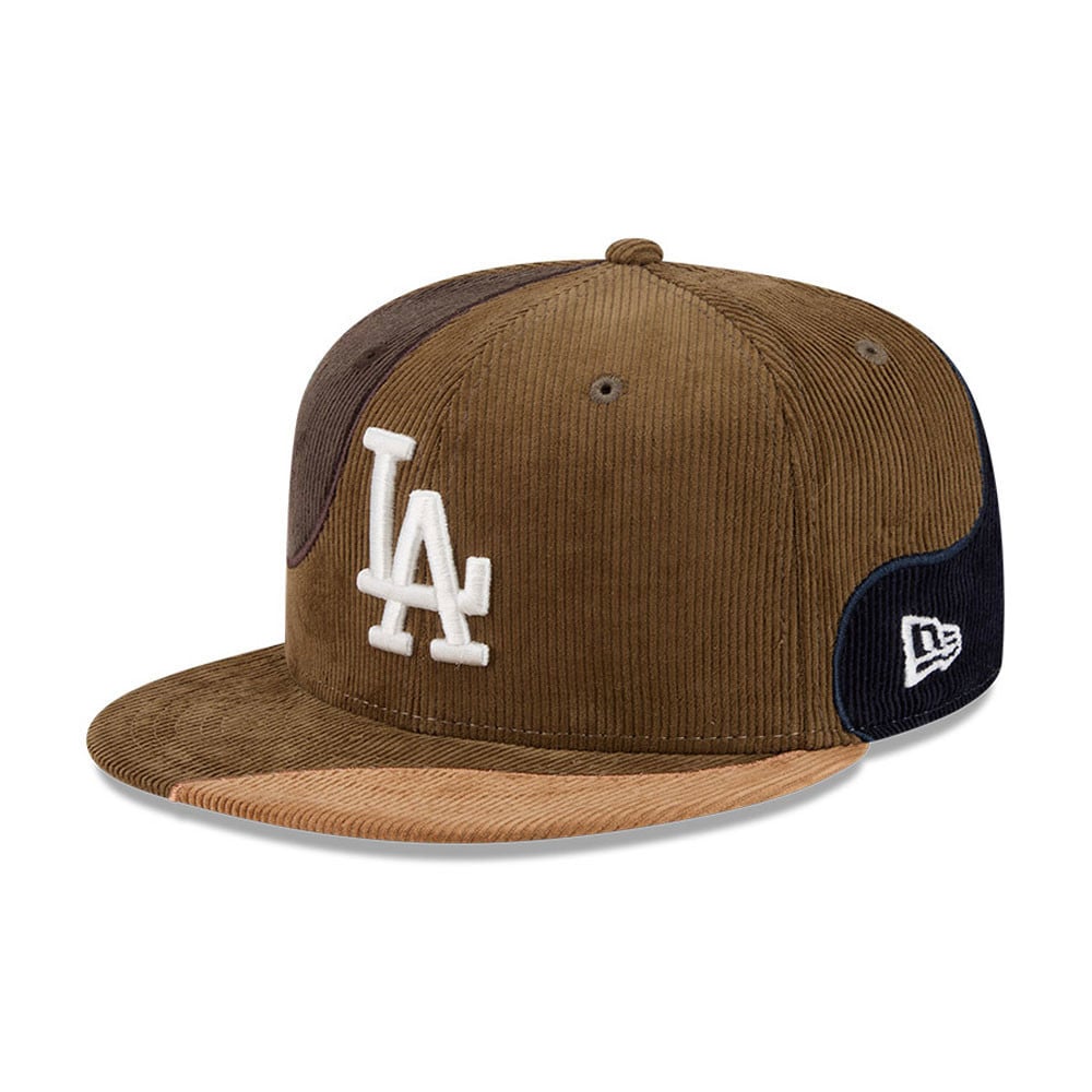 GORRA 59FIFTY MLB LOS ANGELES DODGERS CORDUROY MARRÓN - 1