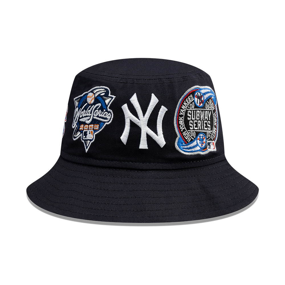 GORRA BUCKETS MLB NEW YORK YANKEES REVERSIBLE HAT NEGRO - 3