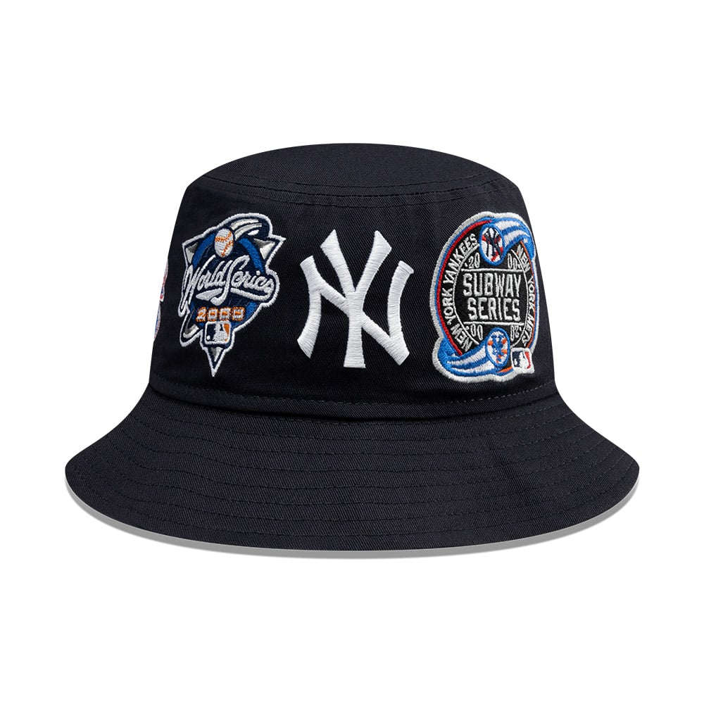 GORRA BUCKETS MLB NEW YORK YANKEES REVERSIBLE HAT NEGRO - 3