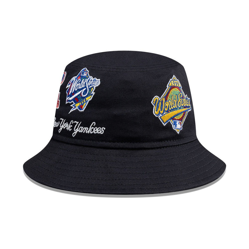 GORRA BUCKETS MLB NEW YORK YANKEES REVERSIBLE HAT NEGRO - 4