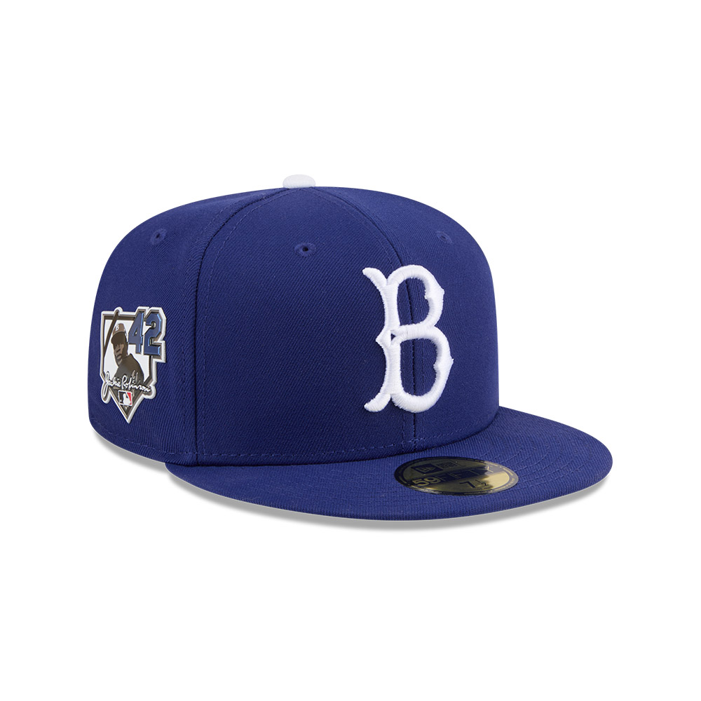 GORRA 59FIFTY MLB BROOKLYN DODGERS JACKIE ROBINSON DAY AZUL - 1