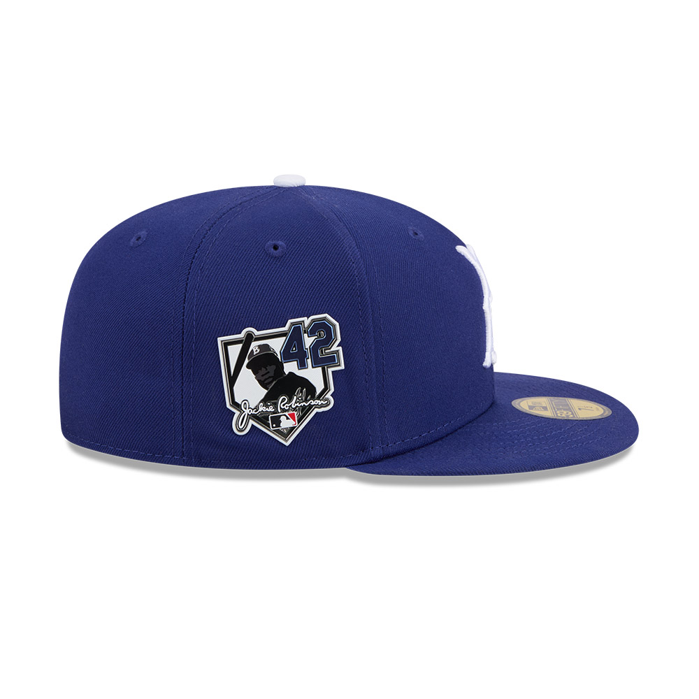 GORRA 59FIFTY MLB BROOKLYN DODGERS JACKIE ROBINSON DAY AZUL - 6