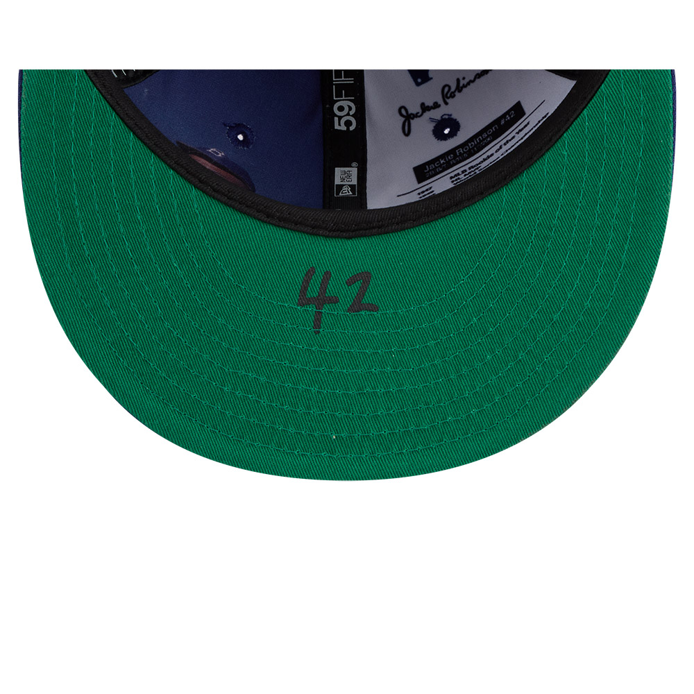 GORRA 59FIFTY MLB BROOKLYN DODGERS JACKIE ROBINSON DAY AZUL - 7