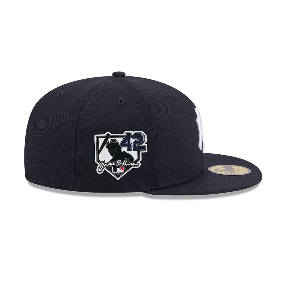 GORRA 59FIFTY MLB NEW YORK YANKEES JACKIE ROBINSON DAY NEGRO - 4