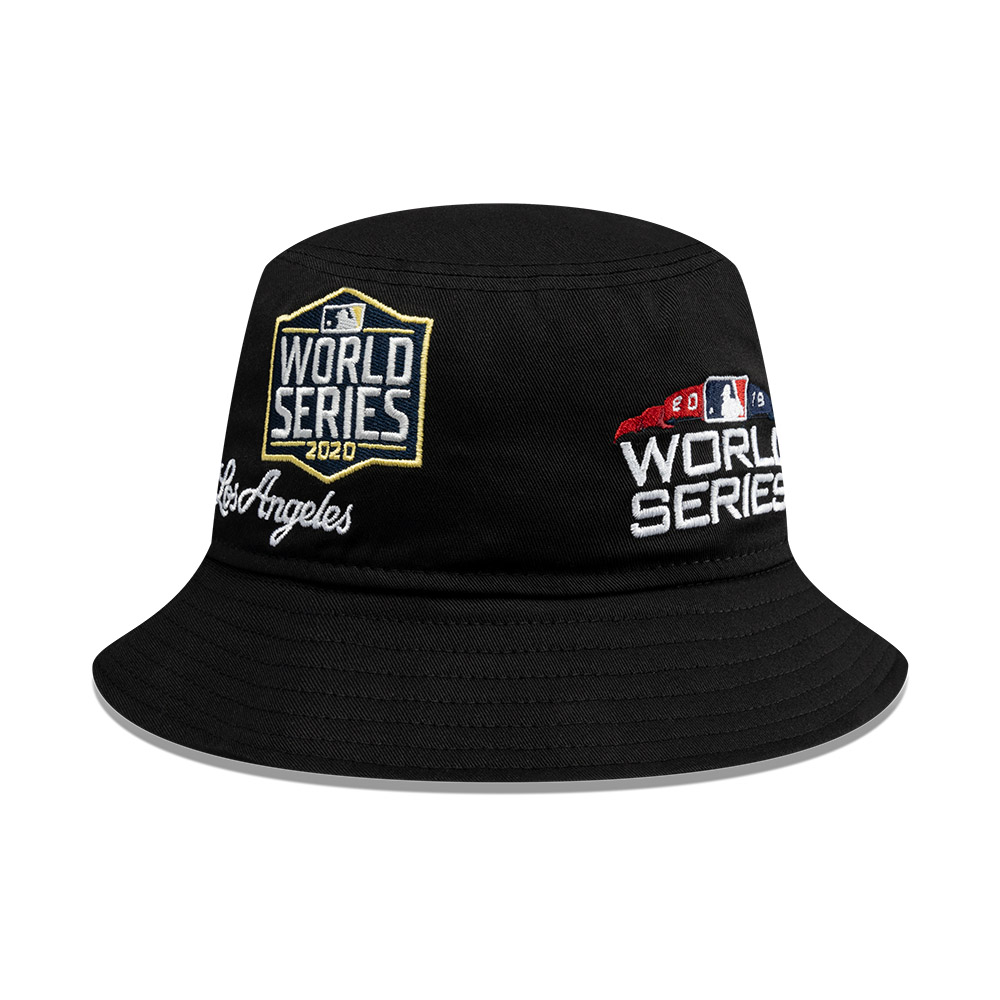 GORRA BUCKETS MLB LOS ANGELES DODGERS REVERSIBLE HAT NEGRO - 4