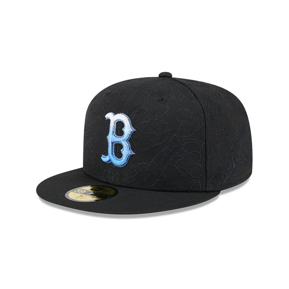 GORRA 59FIFTY MLB BOSTON RED SOX TONAL KOI NEGRO - 1