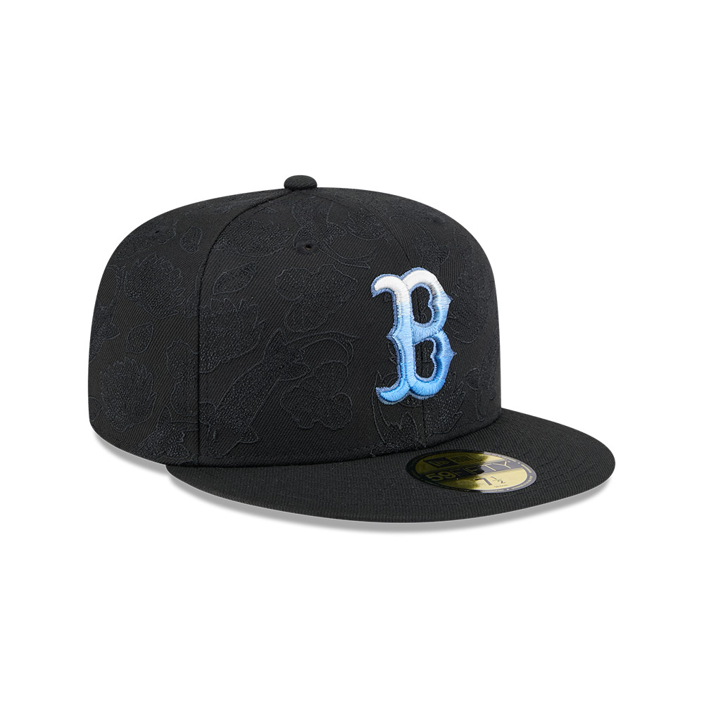 GORRA 59FIFTY MLB BOSTON RED SOX TONAL KOI NEGRO - 2