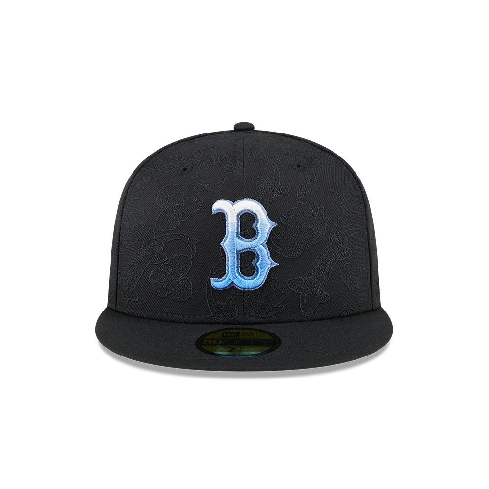 GORRA 59FIFTY MLB BOSTON RED SOX TONAL KOI NEGRO - 3