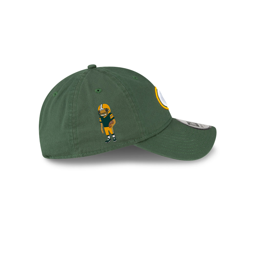 GORRA CASUAL CLASSIC NFL BAY PACKERS BAD BUNNY VERDE - 5