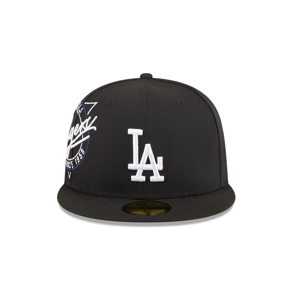 GORRA 59FIFTY MLB LOS ANGELES DODGERS NEON NEGRO - 3